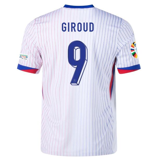 (image for) GIROUD #9 France Away Jersey Euro 2024